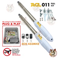 AGL 011 ( 4CH 433MHZ H5 ) ( SET ) SWING ARM AUTOGATE HEAVY DUTY AUTO GATE SYSTEM