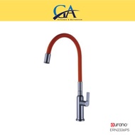Eurano Acrobaleno Series Flexi Pillar Sink Tap - Orange