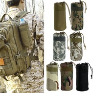 Outdoor Tactical Military Water Bottle Bag Kettle Pouch Pack Holder Molle Pouch