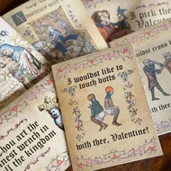 Medieval Valentine's Cards, Funny Medieval Meme Valentine Card