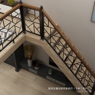Loft Indoor Guardrail Villa Decoration Bay Window Iron Fence Staircase Handrail Household Art Date R