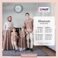 New Mutif Sarimbit Gamis Shanum Koko Syahrul Couple Keluarga Terbaru