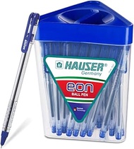Hauser Eon Ball pen Pack of 50, Multicolor, (62807)