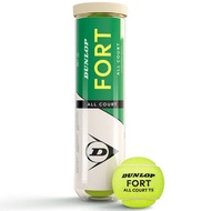 Tennis Balls Fort All Court 4 Pcs Badminton - DUNLOP Dunlop Tennis Ball Bola Tenis Bola Tenis