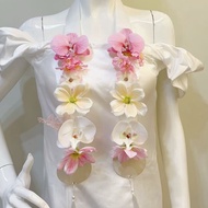 Bride Decorative Belt Shoulder Sash Garland Dresser Decoration Graduation Garland Hawaiian Flower Ga