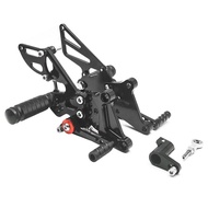 บล็อกเท้าสูงอะลูมิเนียมอัลลอยด์สำหรับ QJ Qianjiang Sai 800/600RS ปรับแต่งแฮนด์ลีมิตเตอร์ อุปกรณ์เสริ