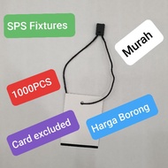 1000Pcs SPS Garment String Black / Hang Tag String / Tali Tag Hitam