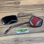 Rearview Mirror HONDA C50 C 50 Pipot C90 C 90 Threaded Box 12 Long Stems chrome chrome chrome