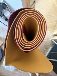 大號雙面 PU 皮革桌墊 140x70cm 藏藍+黃 / 黑+紅 兩張合售