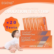 EGENS 20PCS LH Ovulation Test Strips Kit First Response Ovulation Kits Ovulation Test Strips Urine Test For Home Use