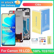 For Tecno Camon 19 LCD Digitizer  Touch Screen CI6n Display Replacement