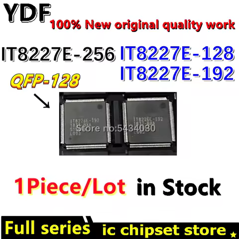 100% New IT8227E-128 IT8227E-192 IT8227E-256 IT8227E 128 IT8227E 192 IT8227E 256 CXA CXS BXA QFP-128