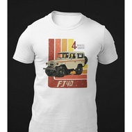 Retro Land Cruiser Fj40 Suv Funny Fashion Casual T-Shirt