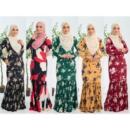 Afa Design Baju Kurung Pleated Plus Size