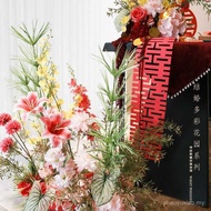 Ornaments Decorative Flowers Fake Flowers Living Room Engagement into Happy Characters Wedding Room 