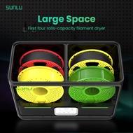 Sunlu S4 Filament Dryer for 3d Printing 4 filament rolls can fit