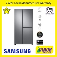 Samsung 3 Door Side by Side with Large Capacity (SpaceMax), 670L RS63R5561M9/ME / RS-63R5561M9/ME Pe