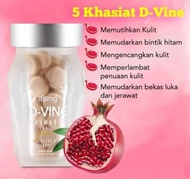 D vine Collagen Isi 50 Original Permen Collagen Pemutih Kulit  original