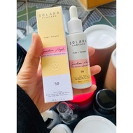 Mineral sunscreen lotion SPF50 30ml clearly fades wrinkles and protects skin Solara Suncare-Guardian