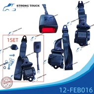 CAR OR TRUCK UNIVERSIAL 3 POINT SAFETY BELT 1SET Quality E-MARK