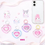 日本直送 Sanrio 玉桂狗 cinnamoroll Kuromi Hello Kitty My Melody 多功能手機指環 連 透明登山扣 Multi-Ring with Clear Carab