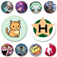 Anime Figure Brooches Kazuha Nana Yayoi Hozuki Alucard Hellsing Badge Cartoon Cute Enamel Pins for B