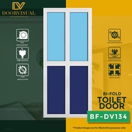 Aluminium Bi-fold Toilet Door Design BF-DV134 | BiFold Toilet Door Specialist Shop in Singapore