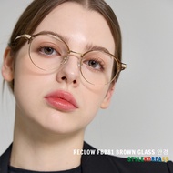 [RECLOW] Korean BROWN Reclow FBB81 eyeglass frames, RECLOW FBB81 BROWN GLASS 안경