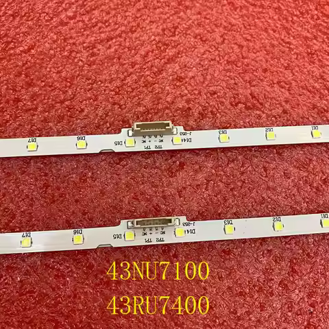 LED strip For ue43ru7400u UE43NU7025 UE43N5500AU UE43N5510 UE43NU7400 UE43NU7450 UE43NU7443 UE43RU74