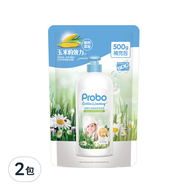 Probo 博寶兒 奶瓶蔬果洗潔精 補充包  500g  2包