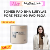 [ LUBYLAB ] Toner Pad BHA LUBYLAB Pore Peeling Pad PLGA Exfoliating Scrub (Box of 60 pieces)