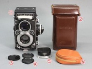Rolleiflex 3.5F Xenotar 帶 75mm 鏡頭 白面 狀況良好