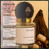 JON&JOIE (36) KASTURI AQSA PERFUME 30ML EDP Perfume tahan lama, Perfume inspired Dupe