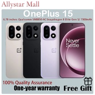 OnePlus 15 6.78 inches Qualcomm SM8850-AC Snapdragon 8 Elite Gen 5/ 7300mAh