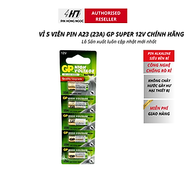 Vỉ 5 Viên pin A23 Hiệu điện thế 12V dùng cho remote cửa cuốn , chuông cửa , remote ô tô ... Hàng chí