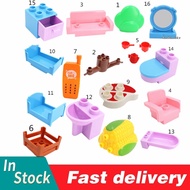 Family Educational Building Blocks Compatible with Duplo Birthday Gift DIY