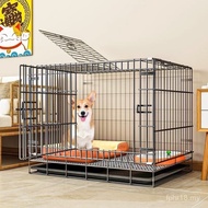 Household Pet Dibag Dog Cage Cage Foldable Cage Dog Dog Cage Cage Dog Thai Indoor Wire Small Medium 