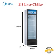 Midea 210L Showcase Display Chiller MDRZ302FGG30