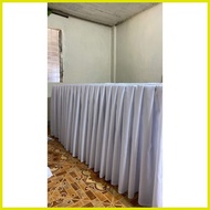 ♝ ❂ ❈ Table Skirt |6FT LIFETIME TABLE Standard Size Table Skirting