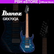Ibanez Electric Guitar GIO GRX70QA Transparent Blue Burst (TBB)