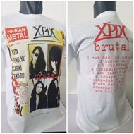 Spot goods xpdc brutal_official merchandise_white_rm80_tag gildan