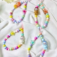 GANTUNGAN HP CHAIN STRAP / HP STRAP / BEADS KEYCHAIN / CUTE PHONE STRAP / KOREAN STYLE HP CHAIN