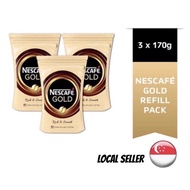 NESCAFE GOLD Refill Pack (170g x 3 Packs)