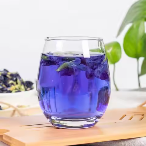 High Quality Dried Blue Butterfly Pea Flower Natural Butterfly Orchid for Candle Soap Making Food-gr