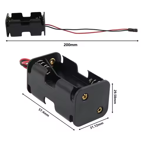3CH ESC Servo Tester G.T. Power CCPM Consistency Master Checker Tester + 4 Cell AA Battery Holder Ca