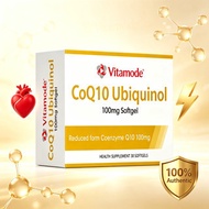 Vitamode CoQ10 Ubiquinol 100mg 30 Softgels Supplement