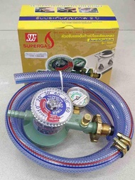 หัวปรับแรงดันต่ำ ชนิดตั้งเวลา ระบบตัดแก๊ส SCG R-500 พร้อมสายแก๊ส 2 เมตร ตัวรัดสาย 2 ตัว