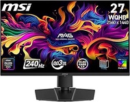 MSI MAG 273QP QD-OLED X24 26.5 Inch WQHD Gaming Monitor - 2560 x 1440 Quantum Dot OLED Panel 240Hz /