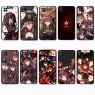 Soft black phone case for Xiaomi Redmi 10A 9C NFC 9 Poco C31 Hu Tao caseg
