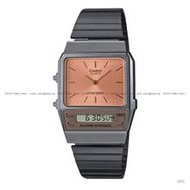 CASIO AQ-800ECGG-4A Unisex VINTAGE Ana-Digital Dual Time SS Bracelet